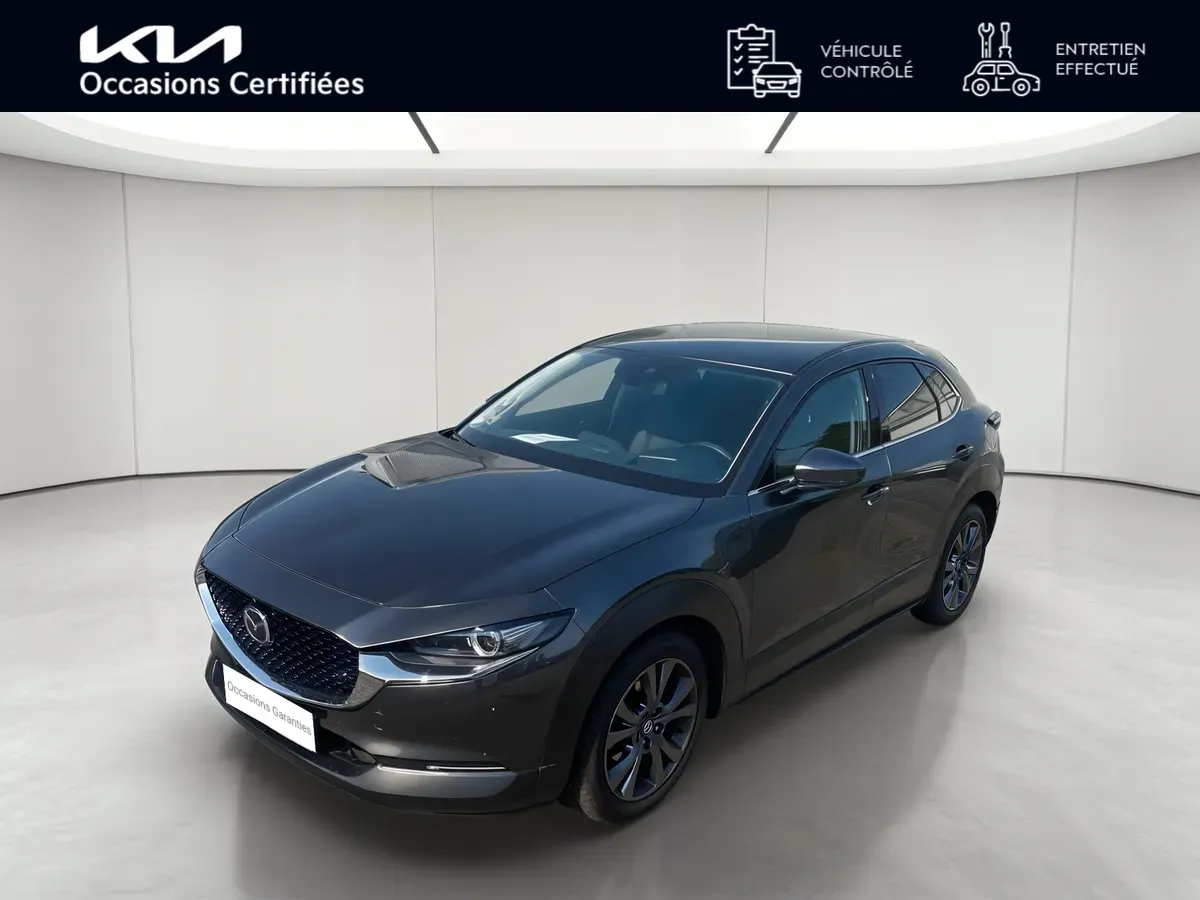 Mazda CX-30 gris d'occasion