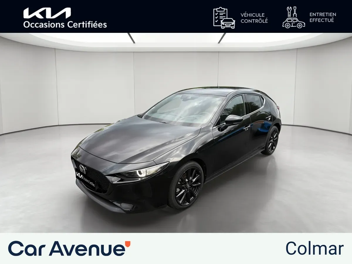 Mazda MAZDA3 5 PORTES 2020 noir d'occasion