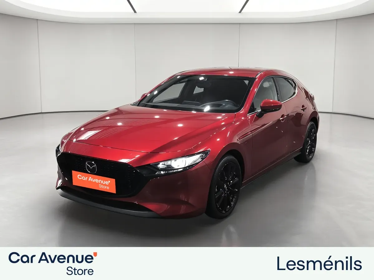 Mazda MAZDA3 5 PORTES 2022 rouge d'occasion