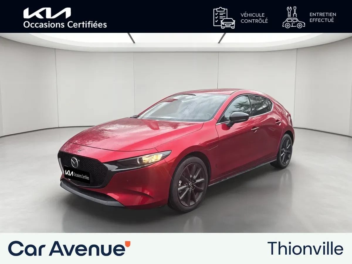 Mazda MAZDA3 5 PORTES 2024 rouge d'occasion