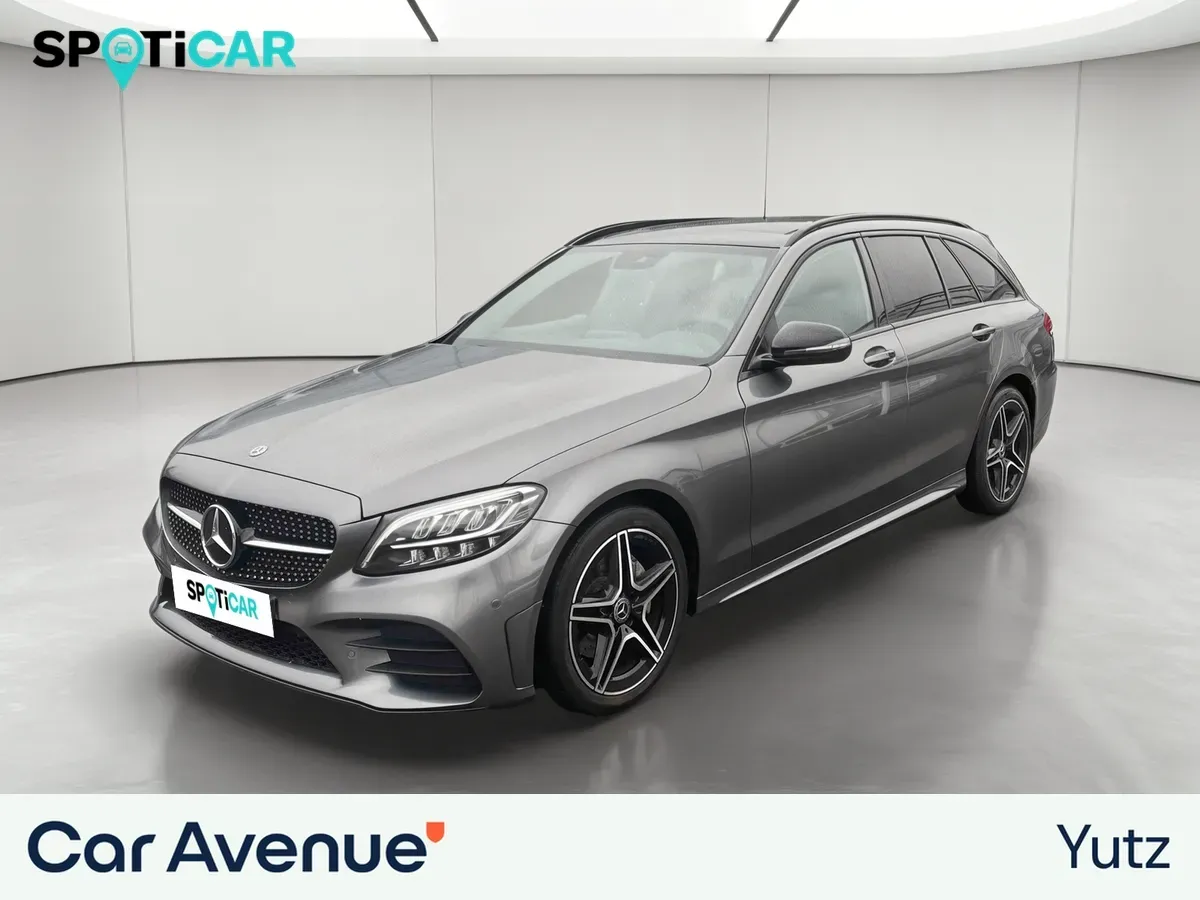Mercedes Benz CLASSE C BREAK gris d'occasion