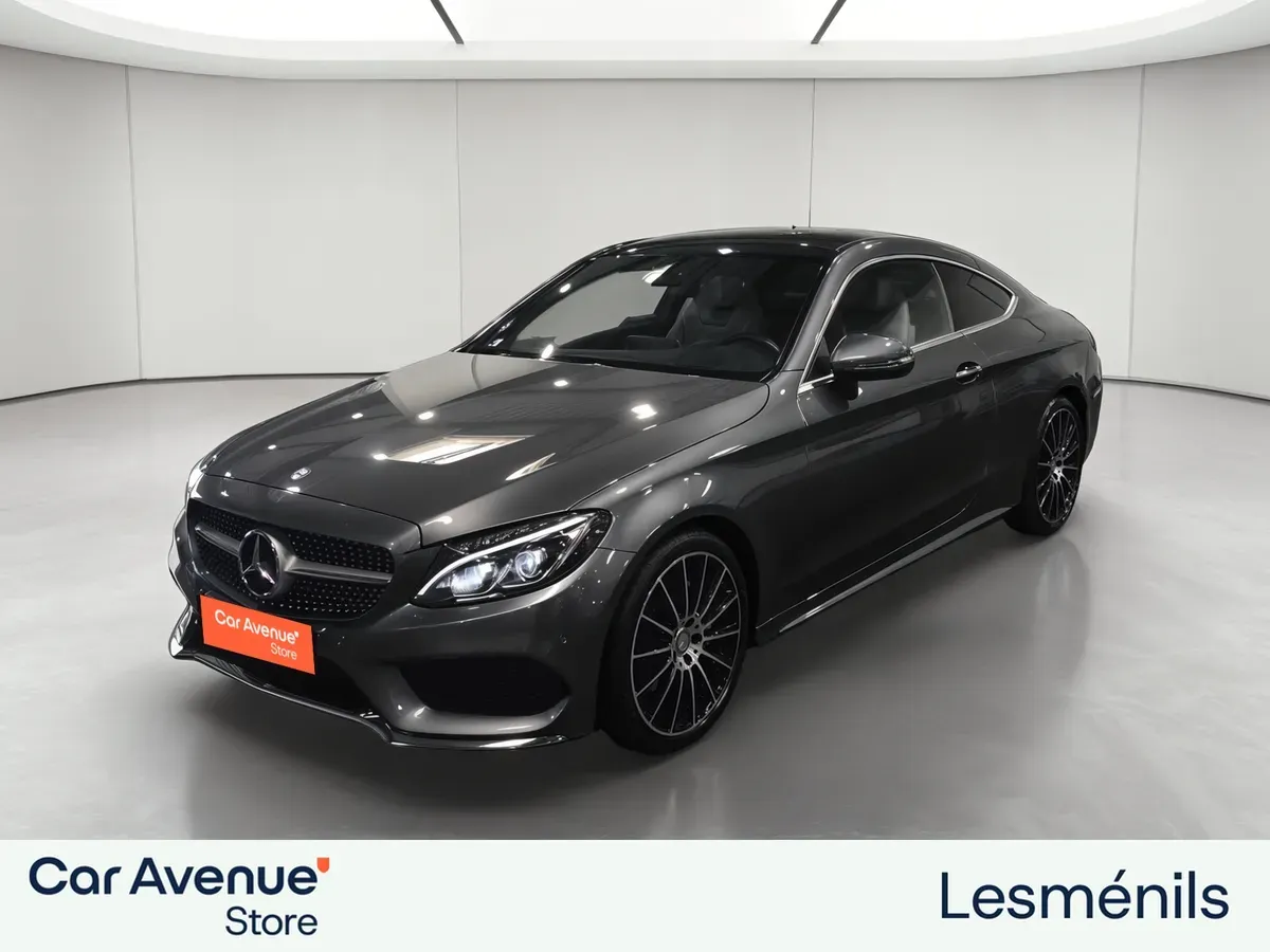 Mercedes Benz CLASSE C COUPE gris d'occasion