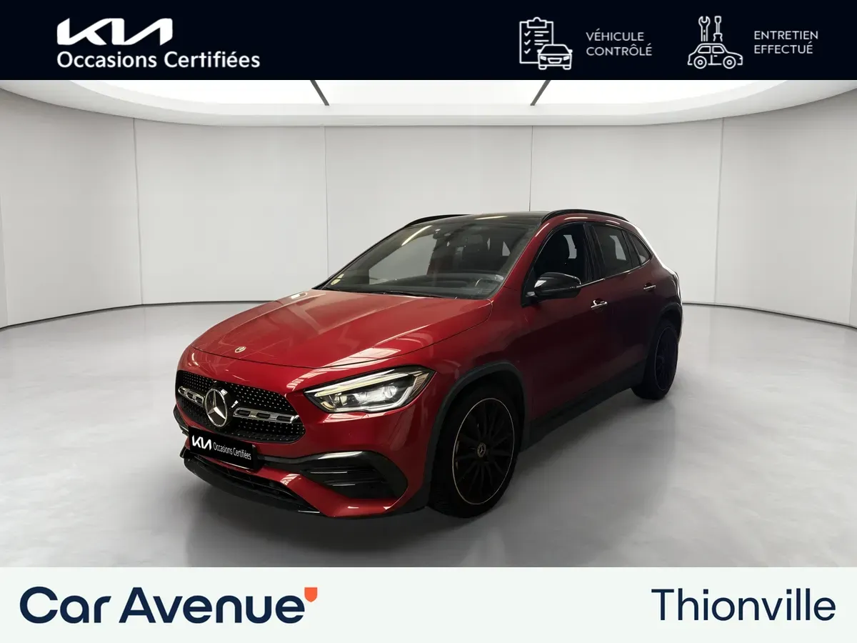 Mercedes Benz GLA rouge d'occasion
