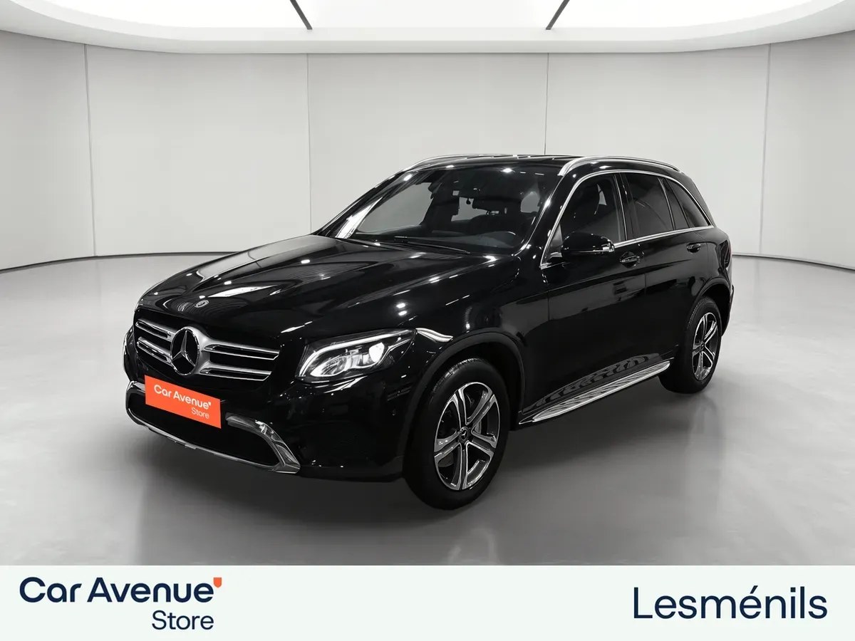 Mercedes Benz GLC noir d'occasion