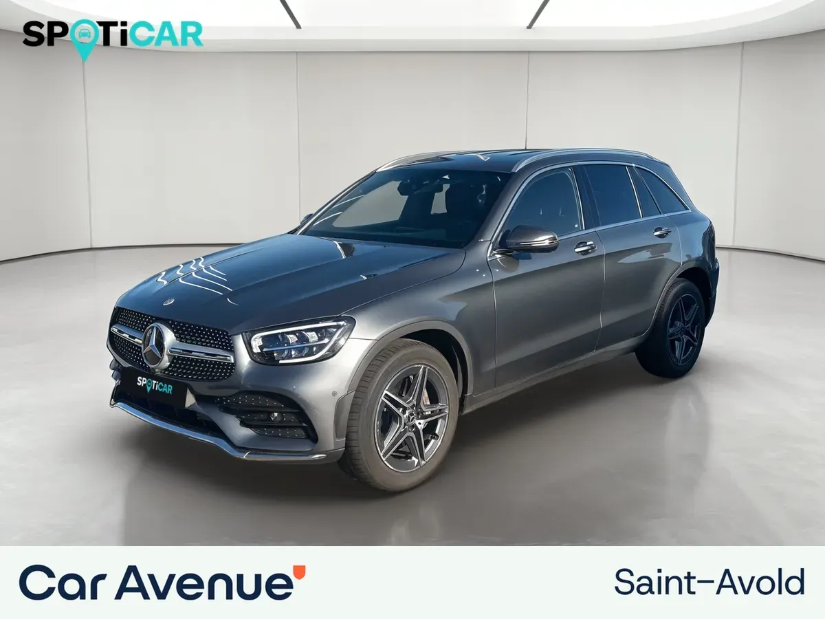 Mercedes Benz GLC gris d'occasion