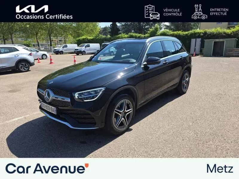 Mercedes Benz GLC noir d'occasion