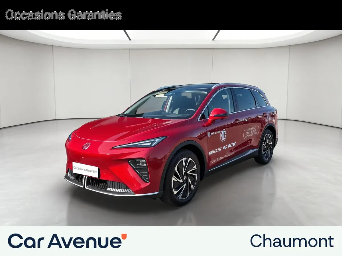 MG Motor MGS6 EV diamond red metal neuf