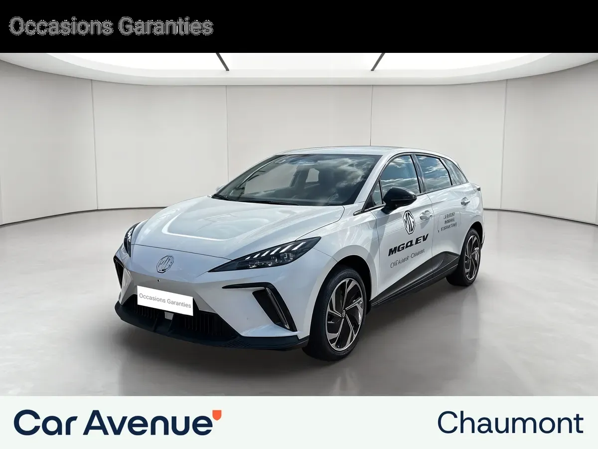 Alpine MG4 EV dover white metallise neuf
