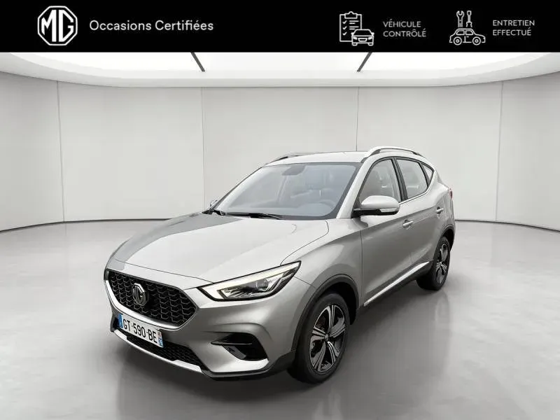 MG Motor ZS cosmic silver metallisee d'occasion