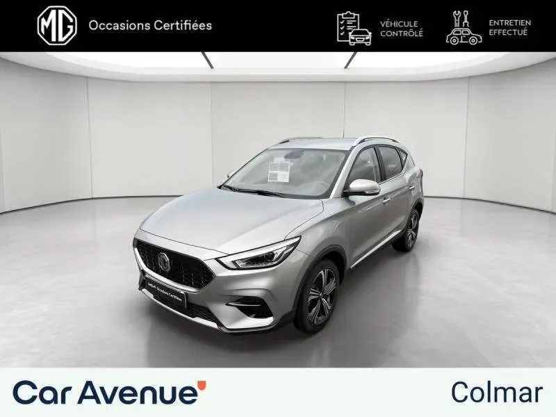 MG Motor ZS cosmic silver metallisee d'occasion