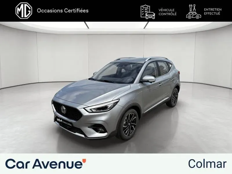 MG Motor ZS cosmic silver metallisee d'occasion