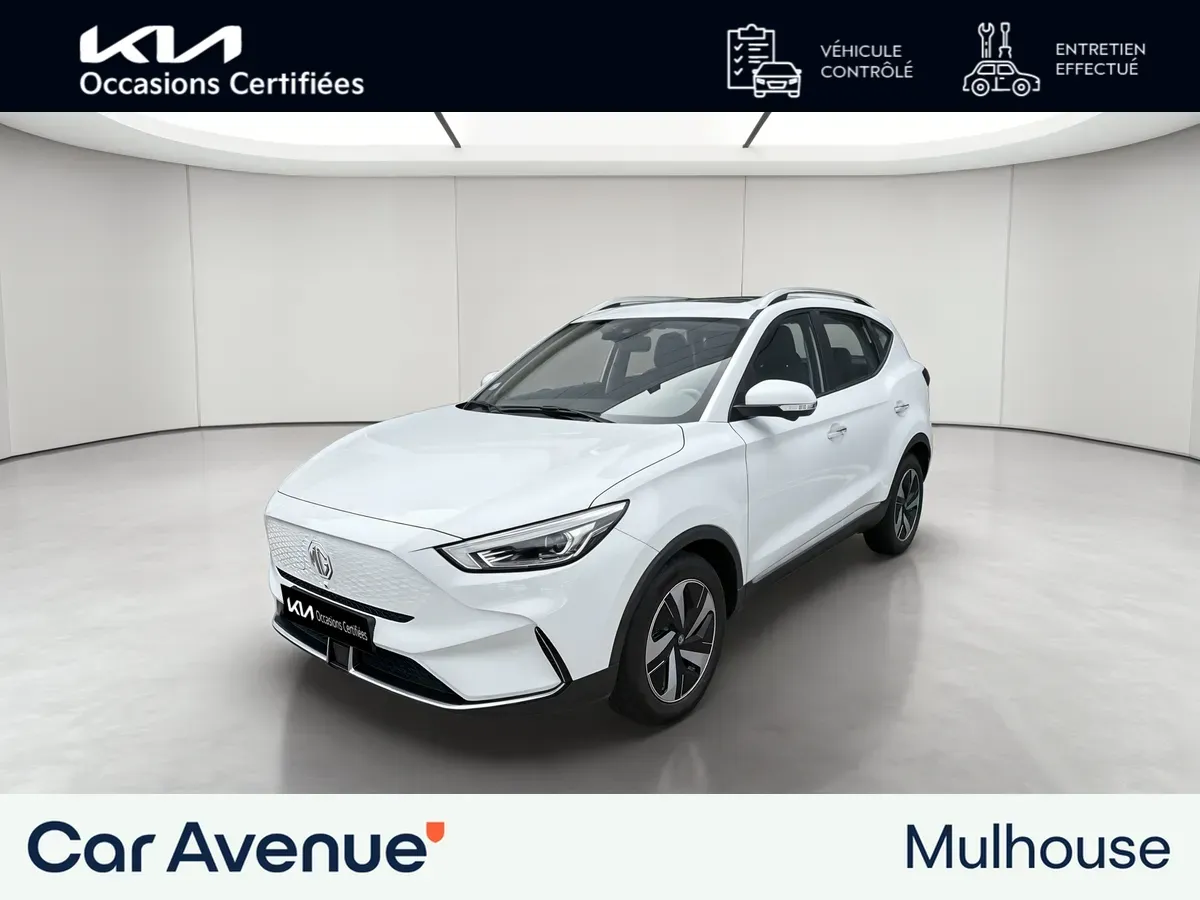 MG Motor ZS ELECTRIQUE blanc d'occasion