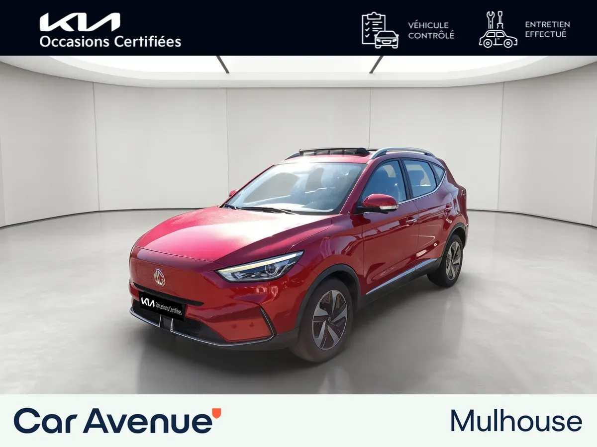 MG Motor ZS ELECTRIQUE rouge d'occasion