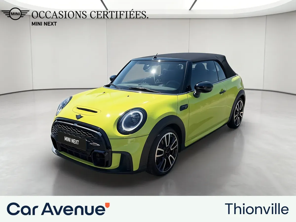 MINI CABRIOLET F57 LCI II jaune d'occasion
