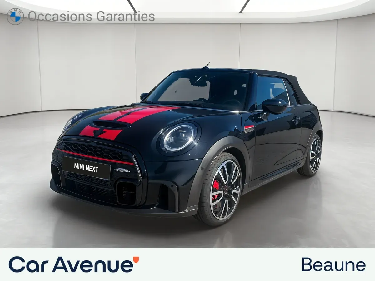 MINI Cabrio noir d'occasion