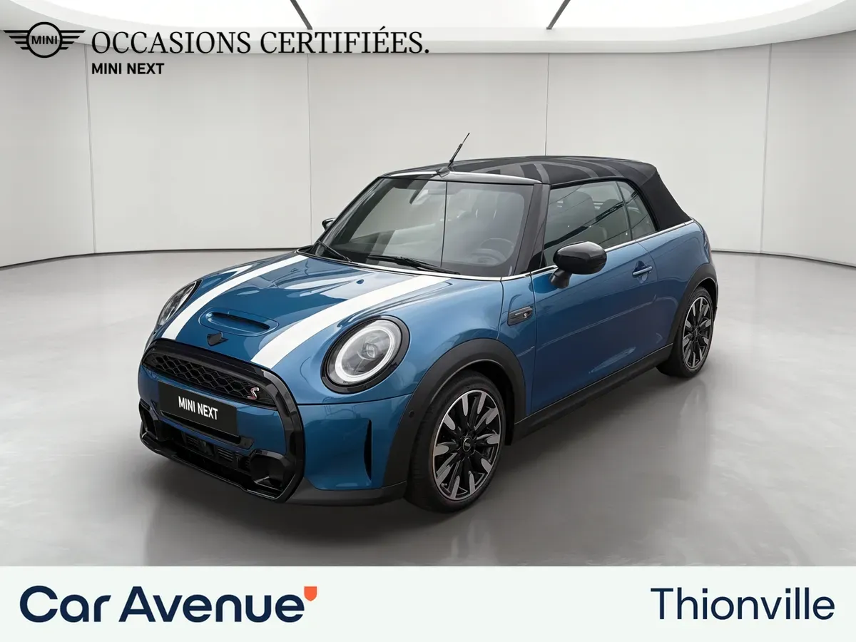 MINI Cabrio bleu d'occasion