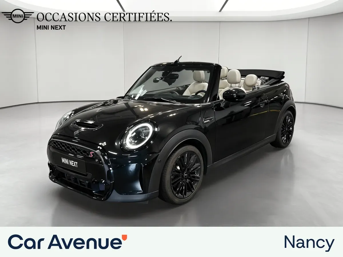 MINI Cabrio noir d'occasion