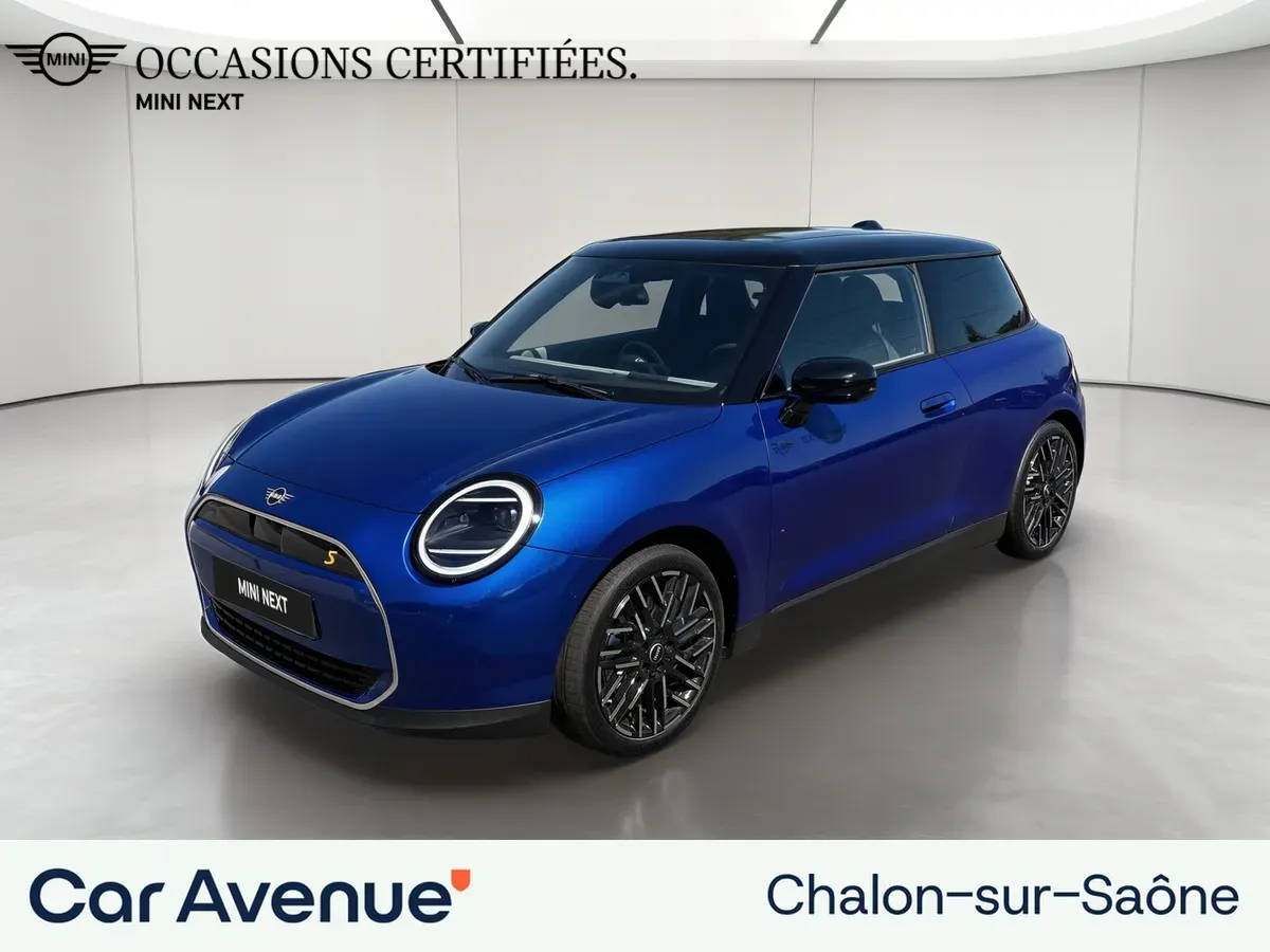 MINI COOPER ELECTRIC J01 bleu d'occasion