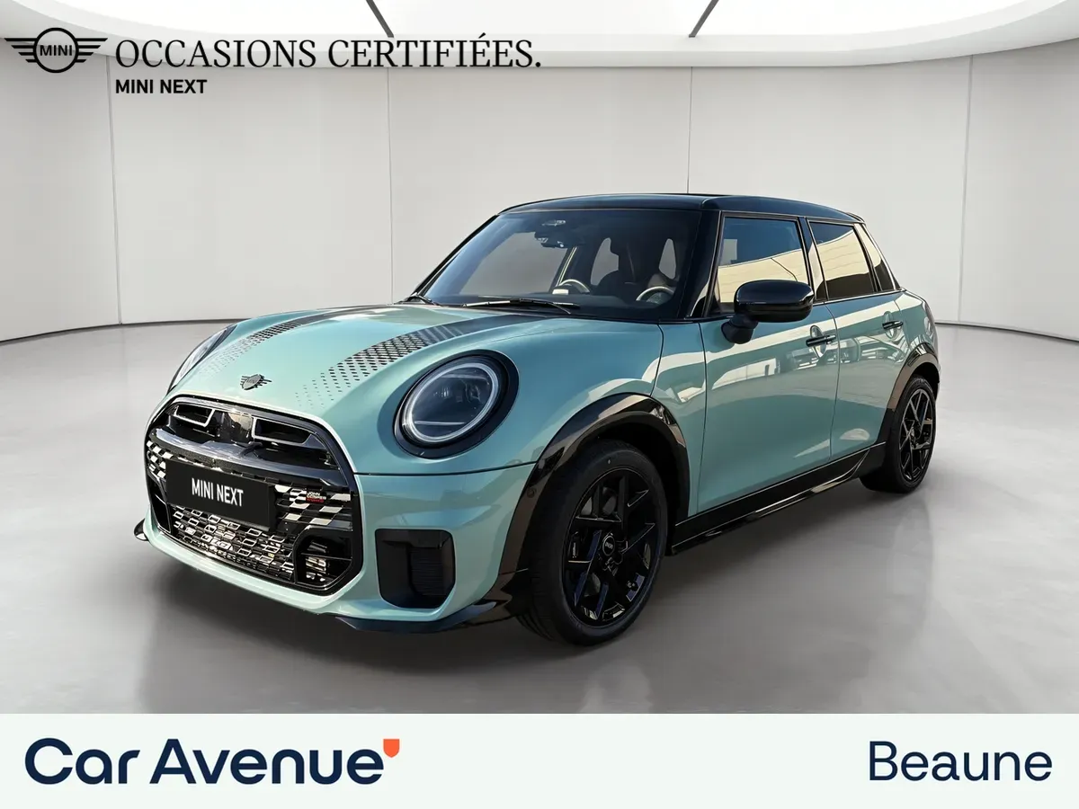 MINI Cooper ocean wave green neuf