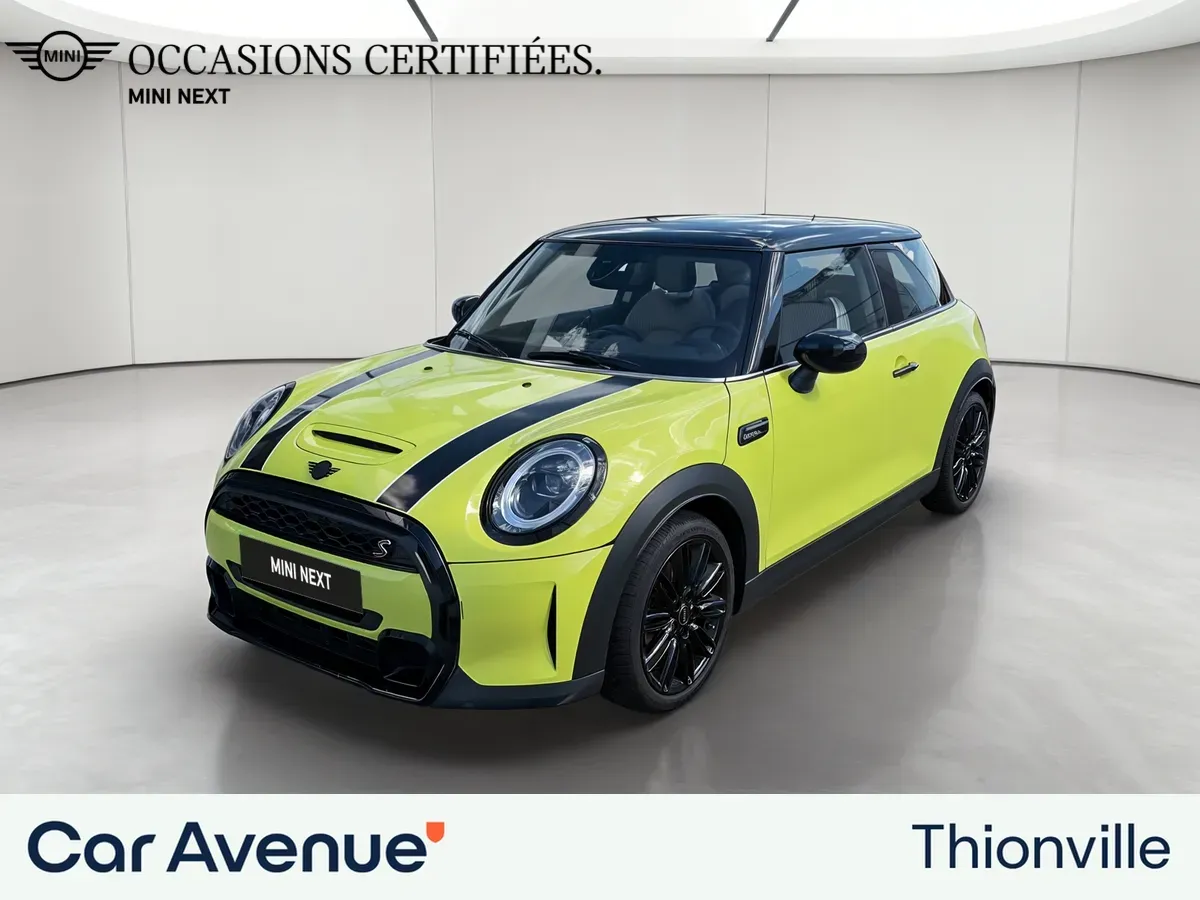 MINI HATCH 3 PORTES F56 LCI II jaune d'occasion
