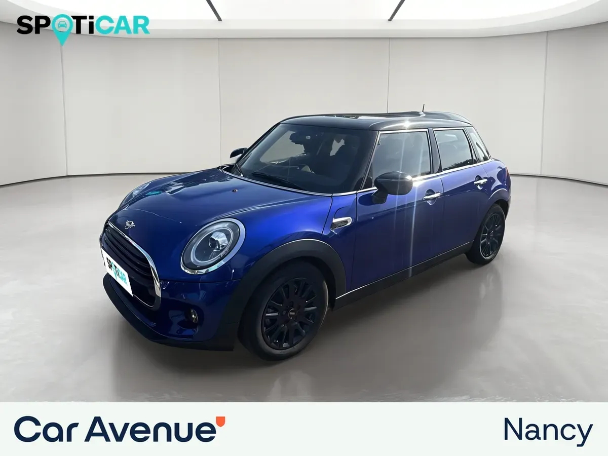 MINI HATCH 5 PORTES F55 LCI bleu d'occasion