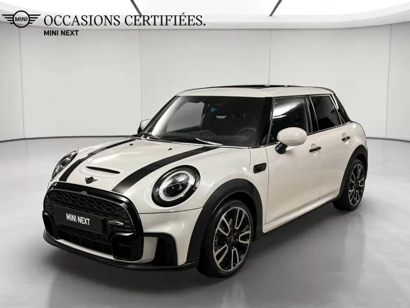 MINI HATCH 5 PORTES F55 LCI II blanc d'occasion