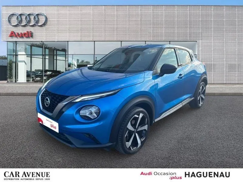 Nissan JUKE 2021.5 bleu d'occasion