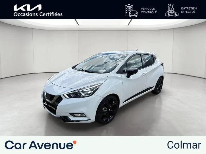 Nissan Micra blanc d'occasion