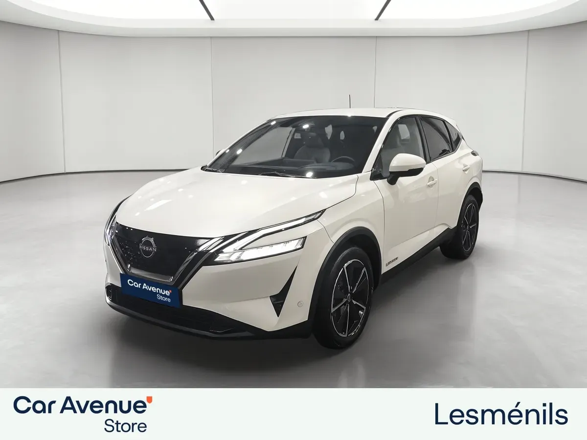 Nissan Qashqai blanc d'occasion