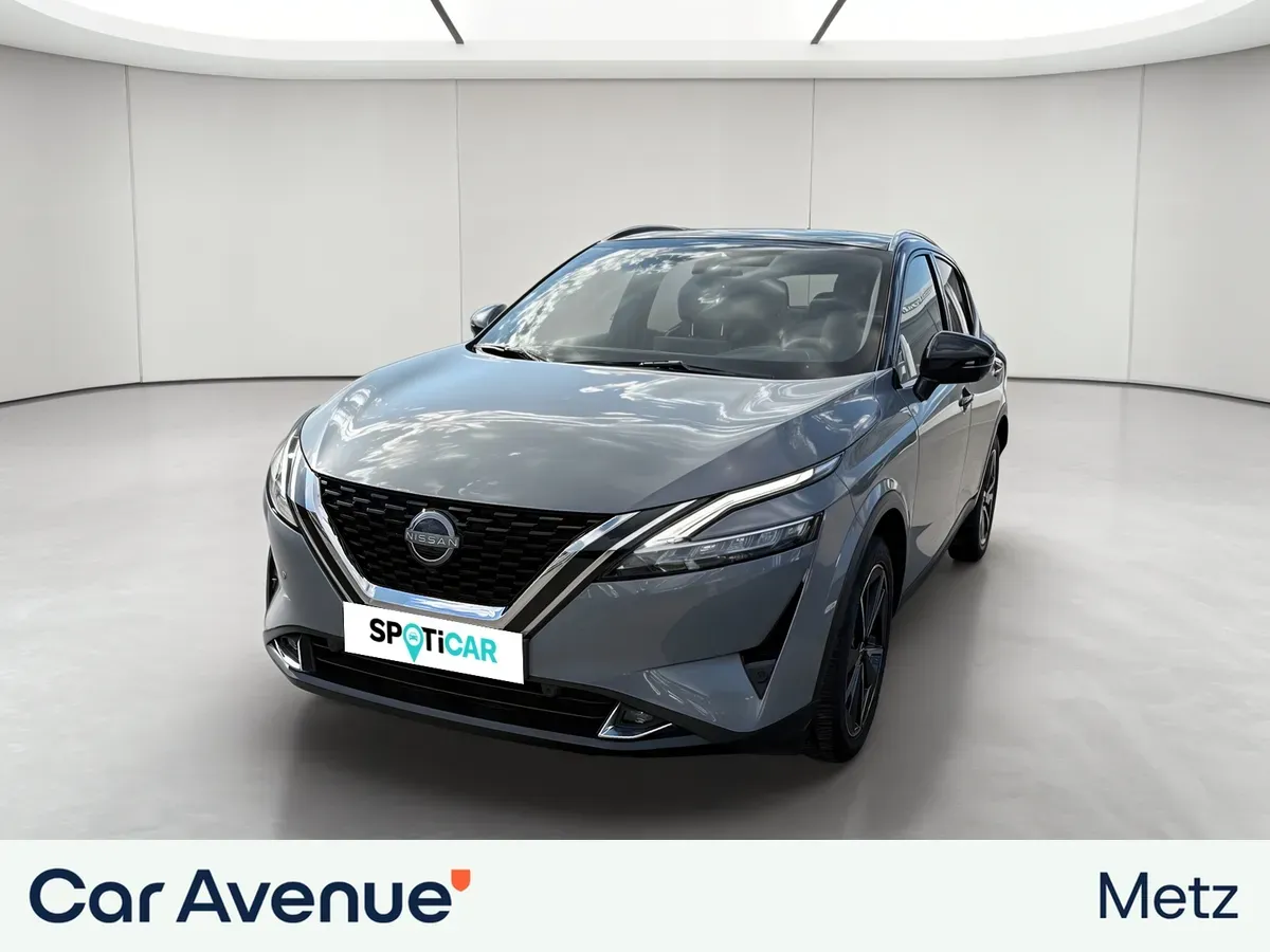 Nissan Qashqai gris d'occasion