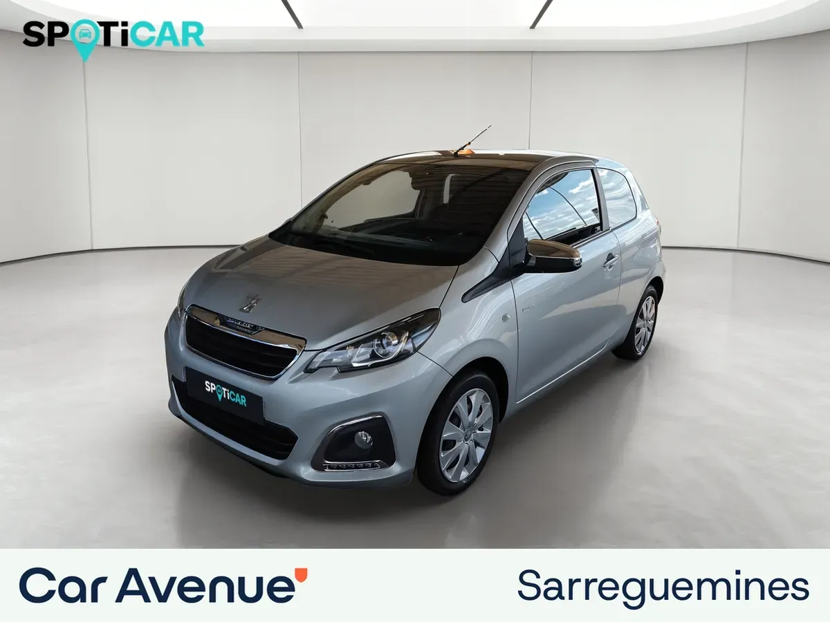 Peugeot 108 gris d'occasion