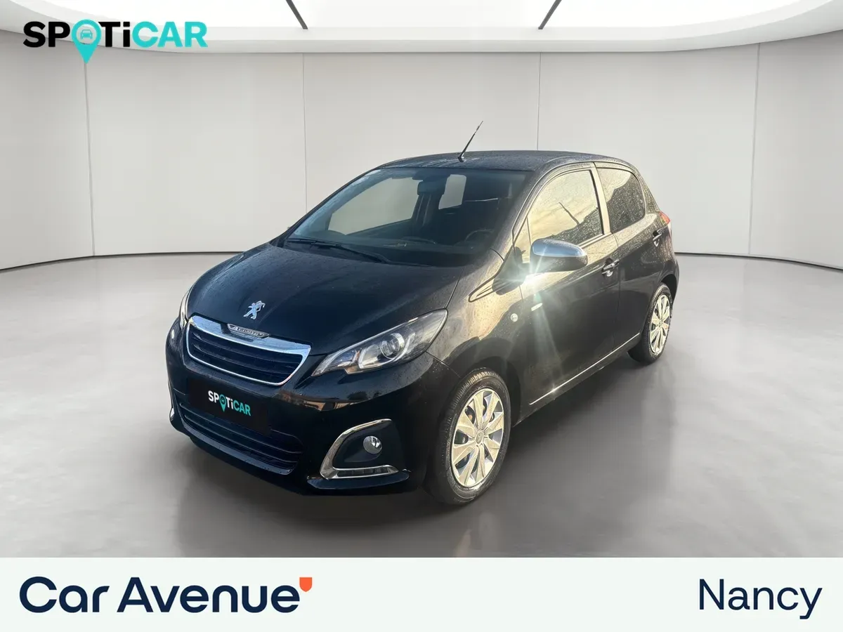 Peugeot 108 noir d'occasion
