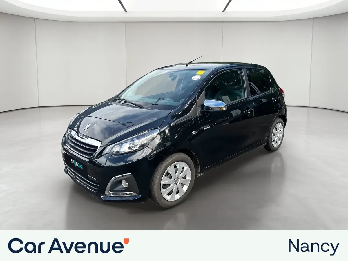 Peugeot 108 noir d'occasion