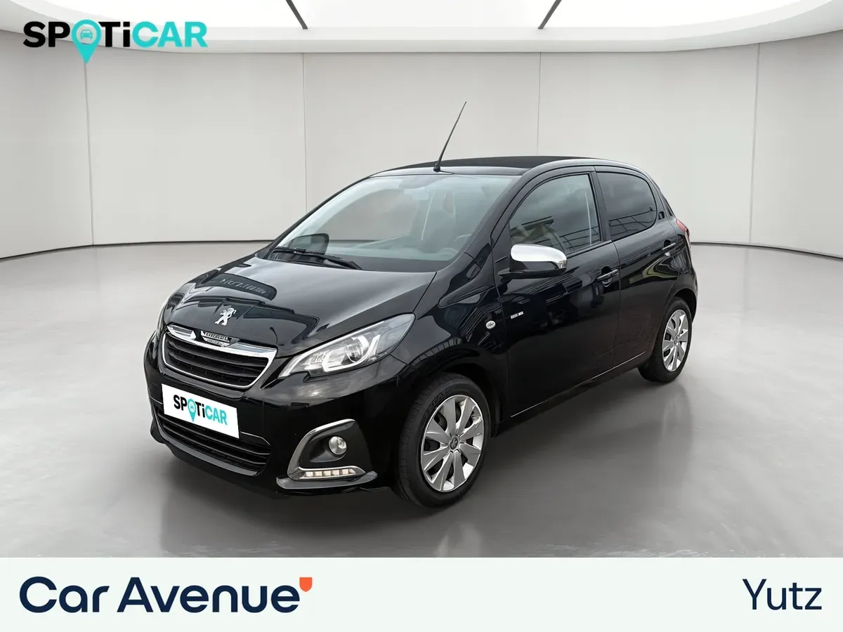Peugeot 108 noir d'occasion