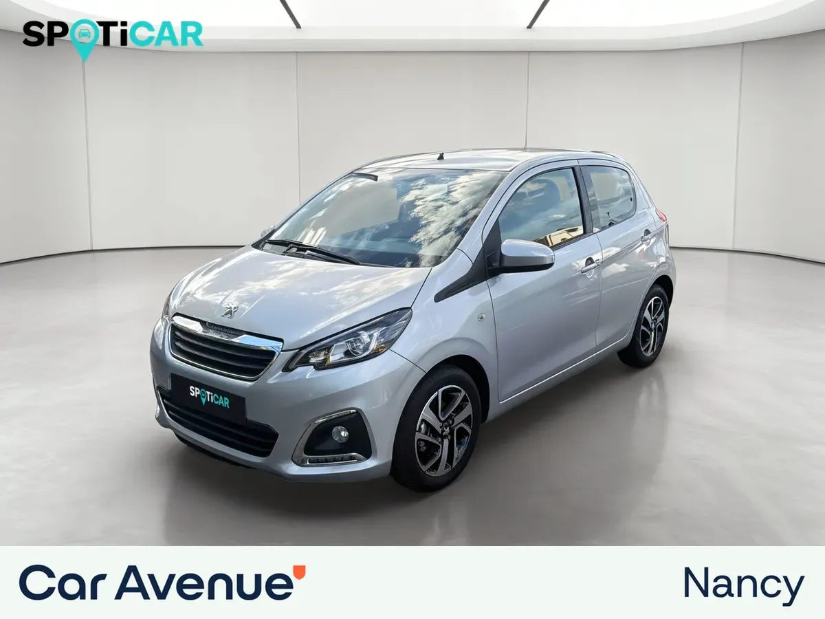 Peugeot 108 p. m. gris gallium d'occasion
