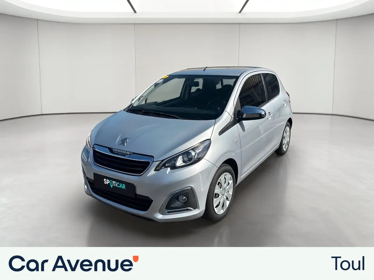 Peugeot 108 gris carlinite d'occasion