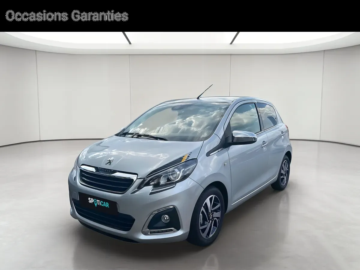 Peugeot 108 gris gallium (m) d'occasion