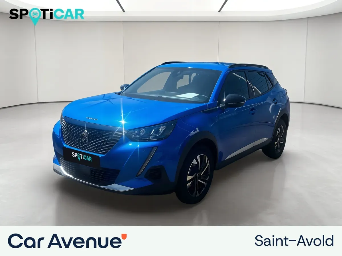 Peugeot 2008 bleu d'occasion