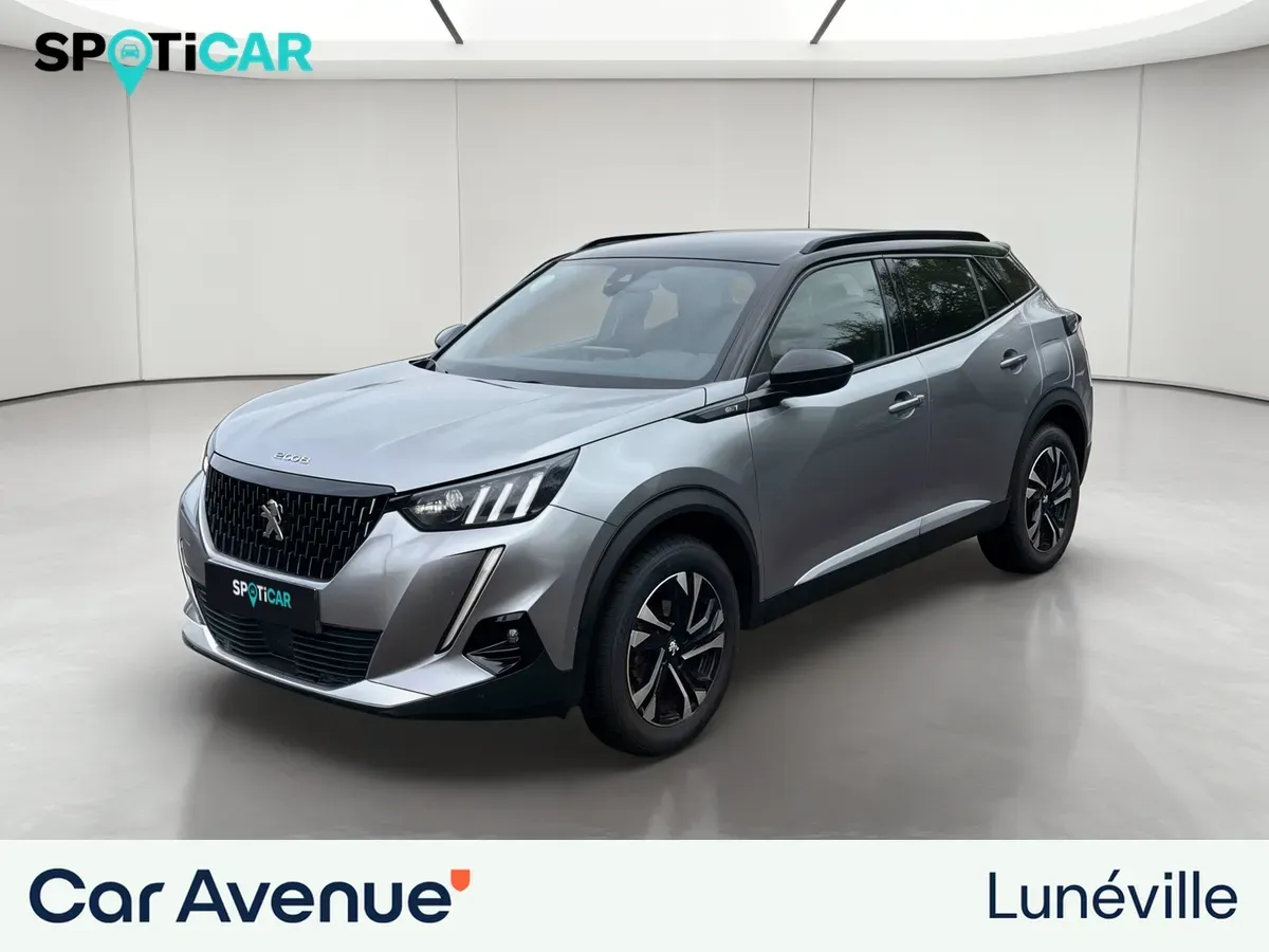 Peugeot 2008 gris d'occasion