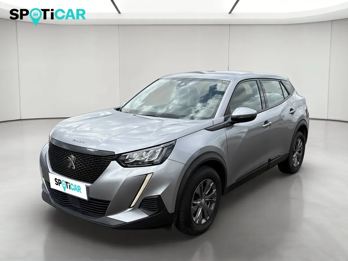 Peugeot 2008 gris d'occasion