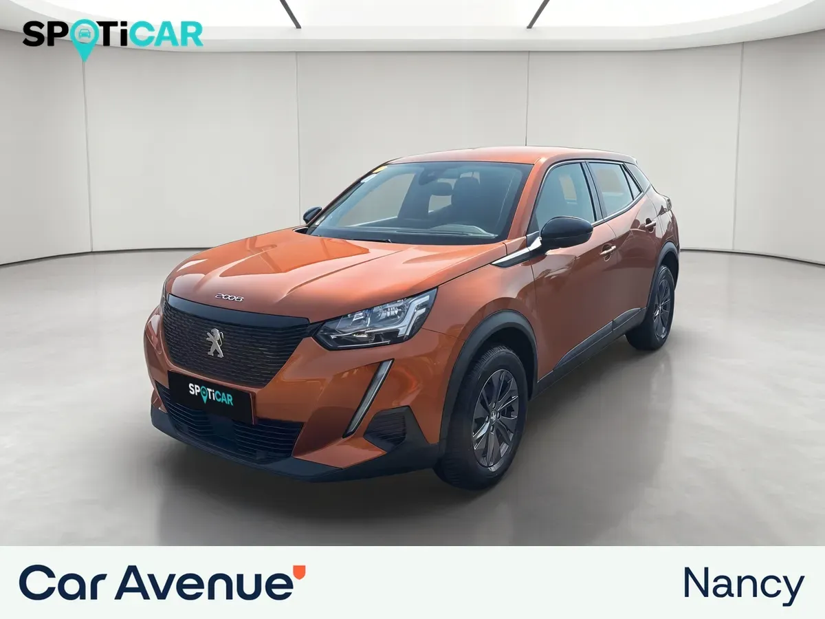 Peugeot 2008 orange d'occasion