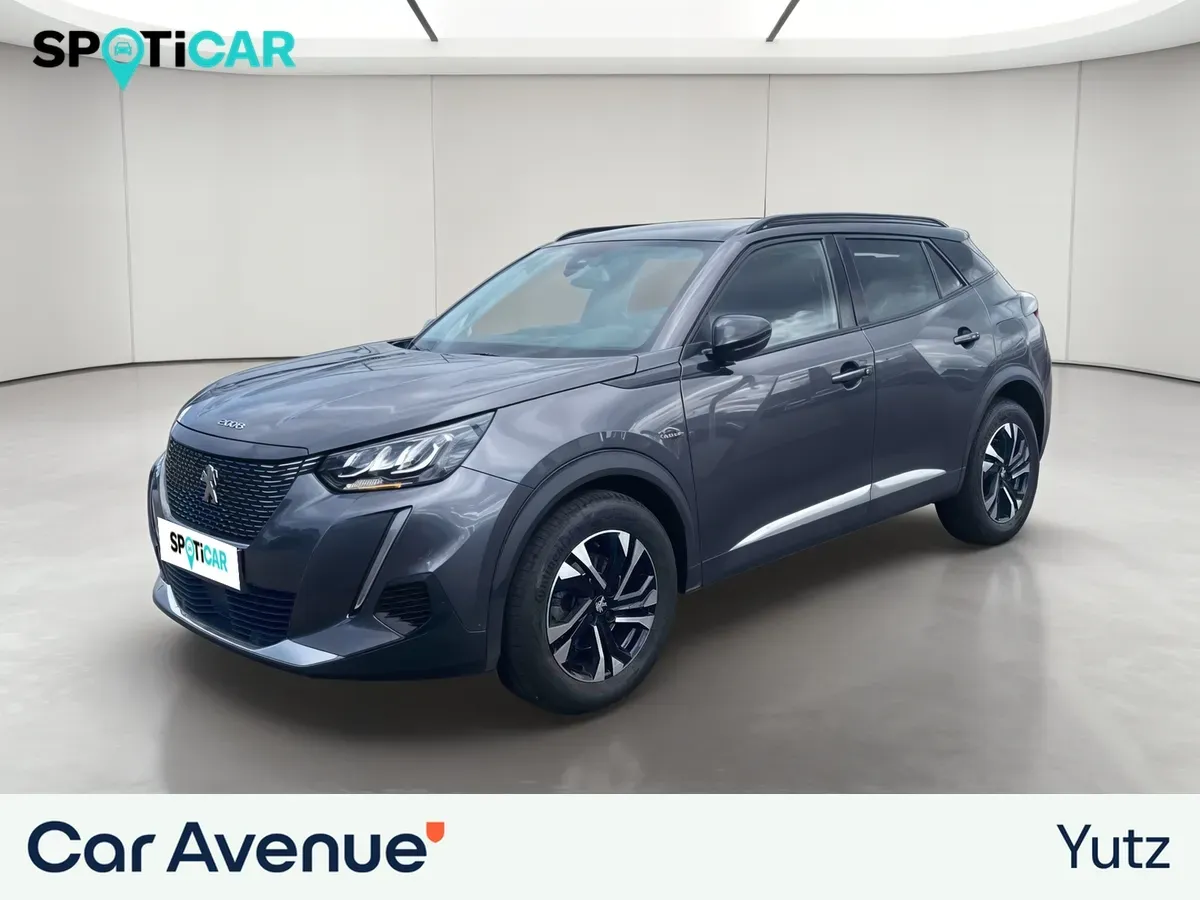 Peugeot 2008 gris d'occasion