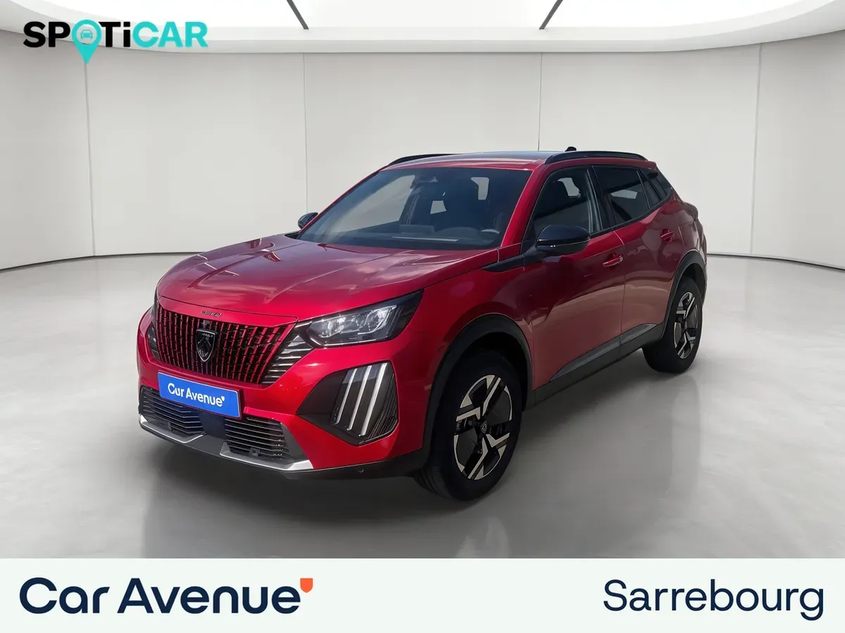 Peugeot 2008 rouge neuf