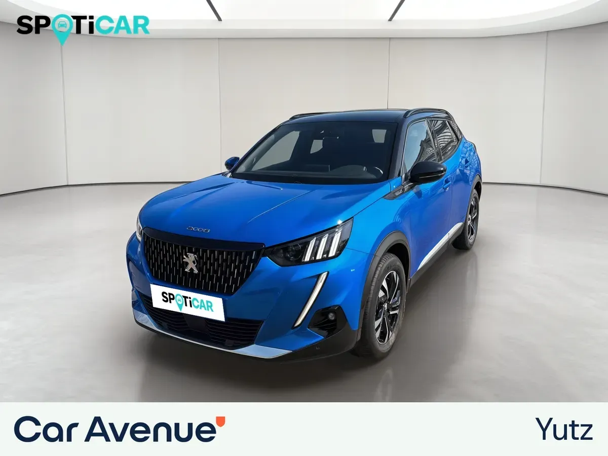 Peugeot 2008 teinte spéciale bleu vertigo d'occasion