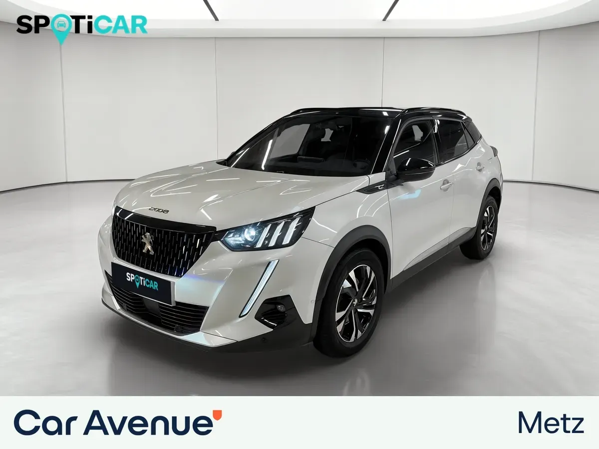Peugeot 2008 blanc d'occasion