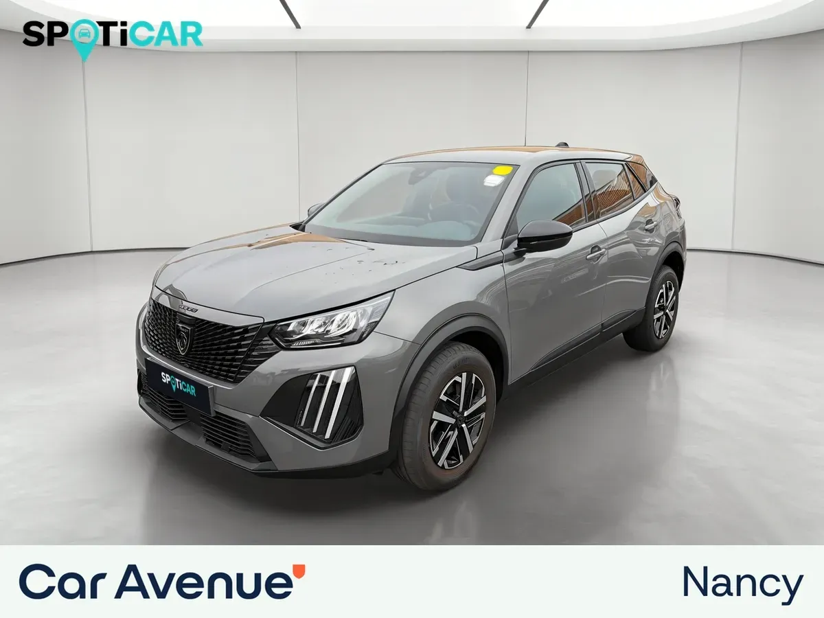 Peugeot 2008 gris d'occasion
