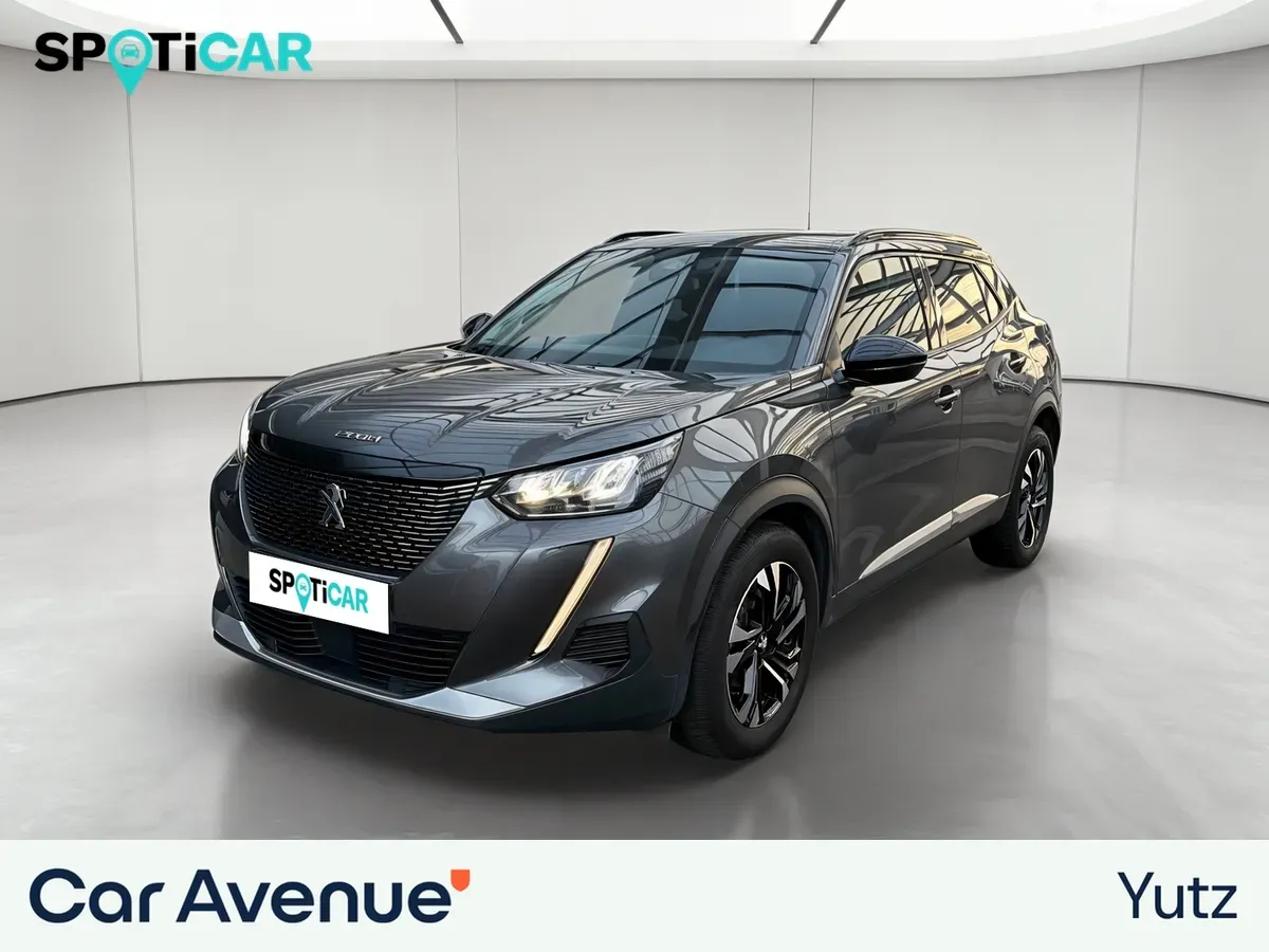 Peugeot 2008 gris d'occasion