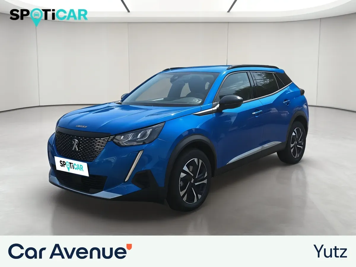 Peugeot 2008 bleu d'occasion