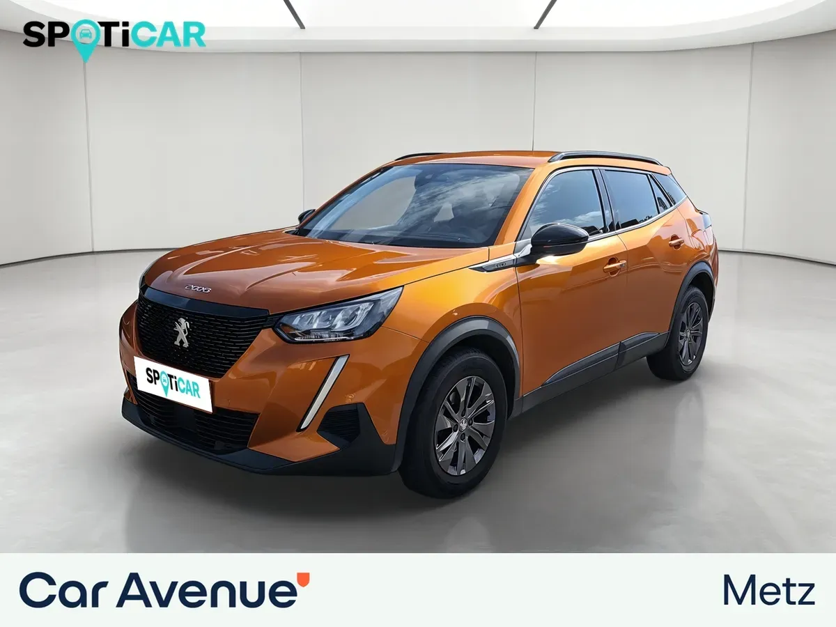 Peugeot 2008 orange fusion (m) d'occasion