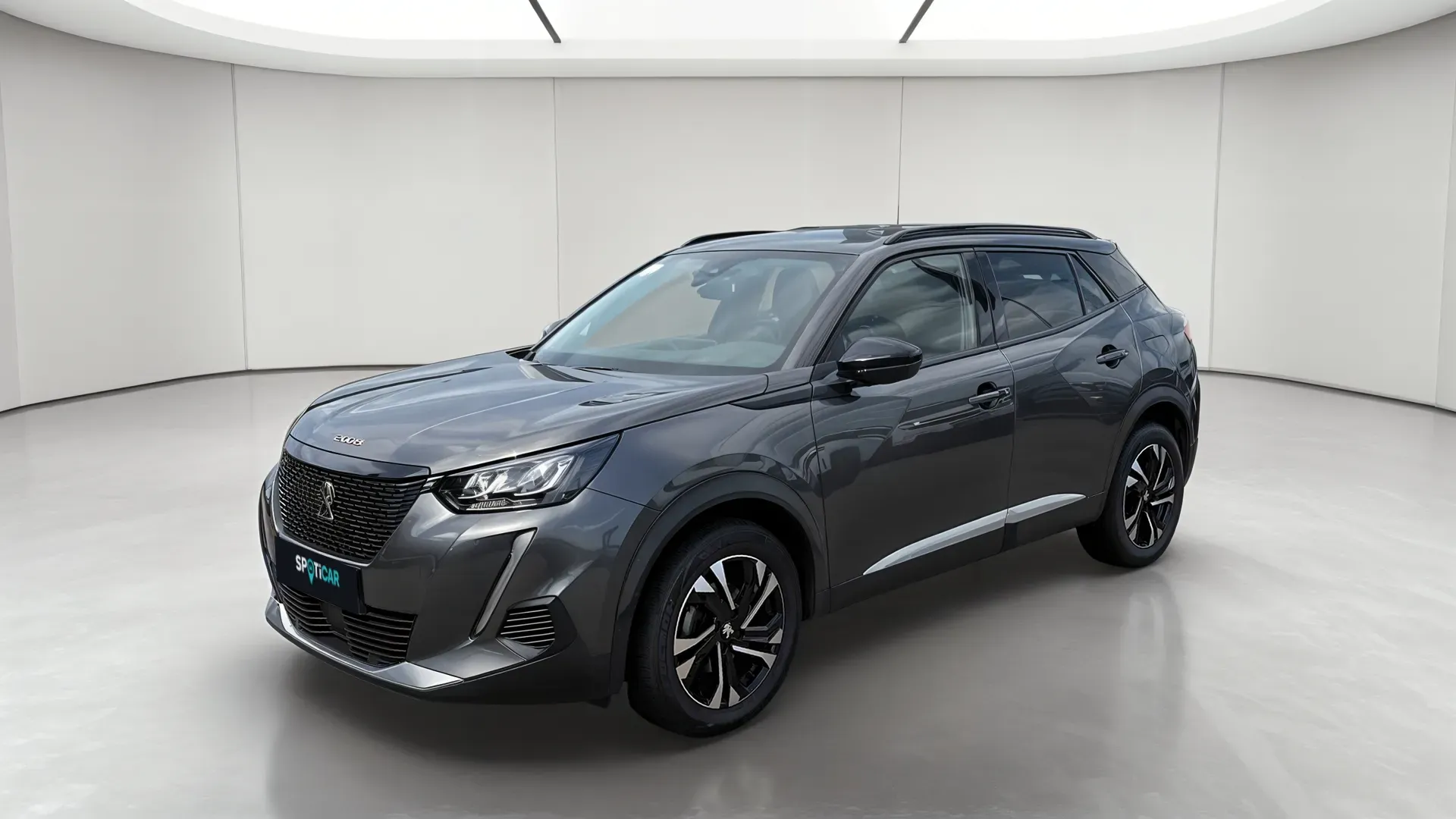 Peugeot 2008 p. m. gris platinium d'occasion